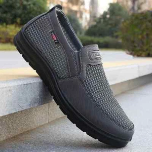 Men's Casual Shoes Lightweight Breathable Slip On Flats Outdoor Footwear 39-47 - Picture 1 of 15
