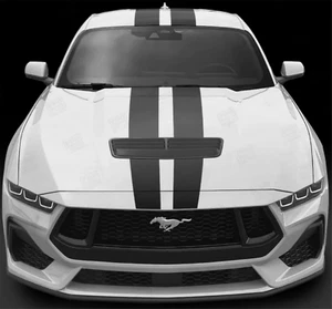 Ford Mustang Bonnet Stripes Graphics Any Year Any Model Decals 2024-2025 GT - Bild 1 von 4
