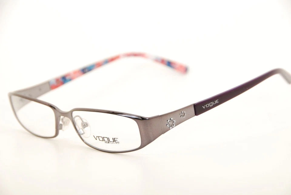 Nuevas gafas auténticas Vogue VO 3617 908 gris violeta púrpura 51 mm Foto 1 de 4