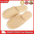 Cotton Hemp Disposable Slippers 29x11cm Guest Slippers for Guests (1)