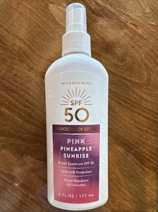 *NUEVO* Pink Pineapple Sunrise ~ LOCIÓN CORPORAL PROTECTOR SOLAR Baño y Cuerpo Funciona FPS 50 - Imagen 1 de 1