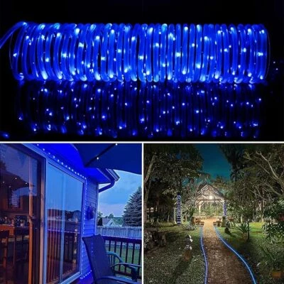 100 LED Solar Power String Fairy Lights Garden Tree Party Christmas Decor Lamp - Image 1 of 4