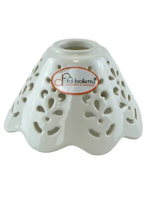 Ricambi vetri liberty per lampade,ricambio in ceramica,paralume per lampade vf15 - Immagine 1 di 2