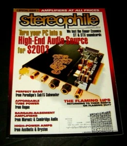 Stereophile Magazine January 2010 - Testing Xonar Essence ST & STX Soundcards... - Picture 1 of 1