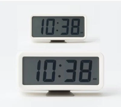 Minimalist Digital Clock with Alarm & Calendar – Small/Medium Selectable Japan - Image 1 of 4