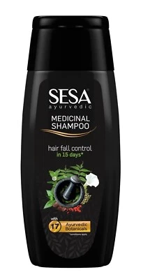Sesa Ayurvedic Medicinal Shampoo for Hair Fall Control and Hair Growth 200 ml