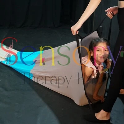 Túnel de resistencia, sensorial de compresión, juego de spandex, para niños o autismo 5m.(196") Foto 1 de 4