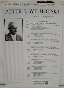 Inno di Battaglia della Repubblica Coro per Voci Miste con Accompagnamento Pianoforte 1944 - Foto 1 di 4