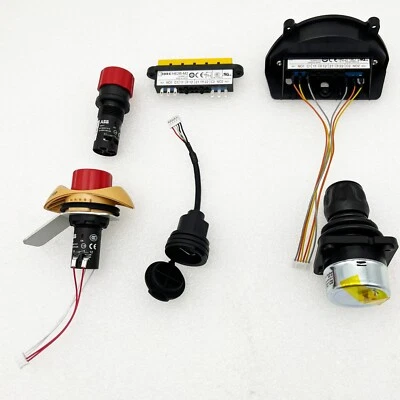 For ABB 3HAC028357-001 DSQC679 IRC5 Teach pendant Switch/joystick/USB assy parts - Image 1 of 4