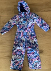 NEW Mountain Warehouse Kids Ski Snowsuit Rainsuit Cloud Pink Winter ALL SIZES - Picture 1 of 2