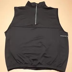 Chaleco de Golf Dunning 1/4 Cremallera Negro Sin Mangas Para Hombre L Cuello Simulado Pullover Suéter - Imagen 1 de 13