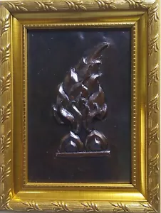Thailand Handmade Craft Copper Plate Carving, Collectible & Gifts,Free Shipping - Picture 1 of 12