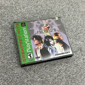 Final Fantasy VIII PS1 CIB, TESTED, Greatest Hits - Complete W/ Manual Tested - Picture 1 of 8