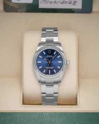 Rolex Oyster Perpetual 277200 Pulsera Oyster de Plata con Bisel de Plata Foto 1 de 4