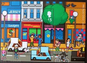 Jersey Stamps "Popular Culture 1990's" MNH £3 Miniature Sheet 2021 - Picture 1 of 1