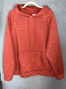 Nine West Womens Coral Pullover Hoodie Size XXL - Picture 1 of 11