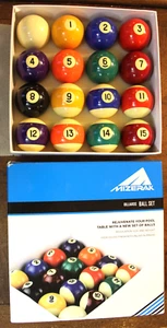 Juego de bolas de billar Mizerak P1819 regulación tamaño y peso con acabado de alto brillo - Imagen 1 de 12