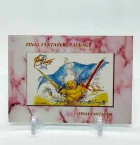 Package Final Fantasy Ⅲ Art Museum Card SQUARE Yoshitaka Amano #289 - Bild 1 von 9