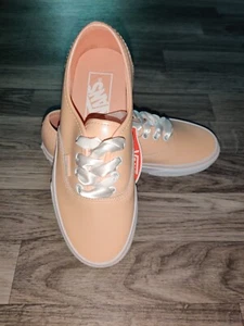 Vans Authentic Pearl Suede Spanish Villian Light Peach Men's Size 4/W 5.5 - Picture 1 of 9