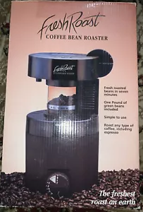 Fresh Roast Green Coffee Roaster Fresh, In 7 Minutes All Types No Beans Included - Picture 1 of 4
