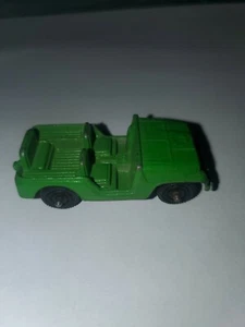 TOOTSIE TOY GREEN JEEP 110 - Picture 1 of 5