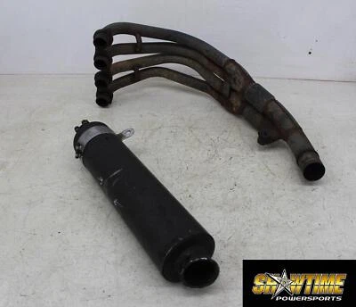 95-98 SISTEMA DE ESCAPE HONDA CBR600F3 CULATA CABEZALES TUBO DE CABEZA SILENCIADOR D&D Foto 1 de 4