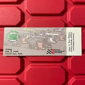 Boleto PIR Clásico Mundial Cobre Carreras Bandido Skoal 18 Anual De Colección 1995 - Imagen 1 de 2