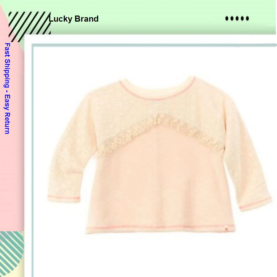 Pulôver antigo Lucky Brand Topanga Canyon feminino, creme, tamanho M - Imagem 1 de 1