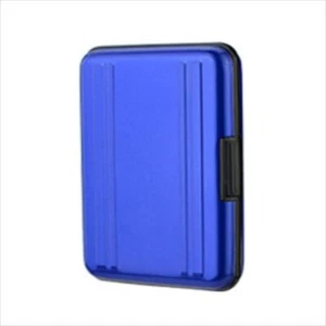 SDXC Storage Aluminum Case Micro SD Cards Holder Case Memory Card Protector Box - Picture 1 of 17