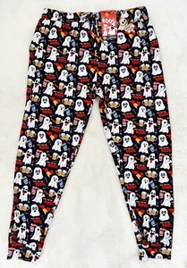 Pantalones de salón principales y locales para hombre pijama cónico talla XL Halloween con cordón - Imagen 1 de 6