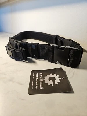 Bolsa de cinturón negra Barska Loaded Gear CX-600 Tactical Gear Combat Duty, BI12254 Foto 1 de 4