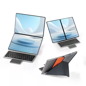 Foldable screen Dual-screen 22” laptop Intel N100 3.4GHz,16/32GB RAM 1TB/2TB SSD - Picture 1 of 26