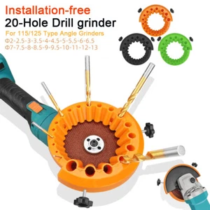 Drill Bit Grinding Sharpener 2-13mm Drill Bits Grinding Angle Grinder Power Tool - Picture 1 of 18