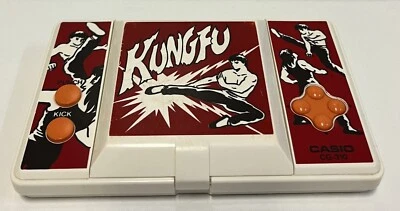 CONSOLE KUNG FU CASIO CG-310 VINTAGE LCD GAME RETRO 1984 USED AS IS Foto 1 de 4