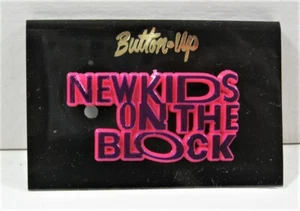 1989 New Kids on the Block Brosche NKOTB Anstecknadel auf Karte nicht verkauft alter Ladenbestand P - Bild 1 von 1