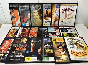 18 Classic Old Time DVD Region 4 Cary Grant Bette Davis Fred Astaire - Picture 1 of 7
