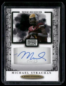 2021 SAGE Premier Draft #A5 Michael Strachan Autographs Black - Picture 1 of 2
