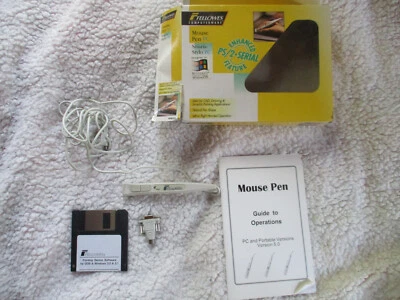 Fellowes PS/2 2-Button PS/2 Mouse Pen 62293 for PC 200 DPI (CIB) Beige - Image 1 of 4