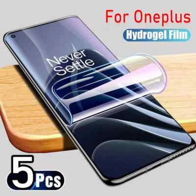 For OnePlus Nord 4 3 2 N30 N20 Ace TPU Hydrogel Film Full Cover Screen Protector - Image 1 of 4