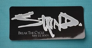 Staind Break The Cycle 2001 Promo Sticker - Picture 1 of 2