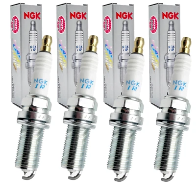 4x NGK Iridium Platinum Zündkerze ILFR6A 3588 Für MERCEDES C-Klasse E-Klasse - Image 1 of 4
