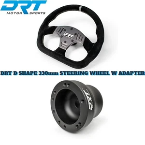 Volante DRT Motorsports 330 mm FORMA D GAMUZA con adaptador RZR Xpedition X3 - Imagen 1 de 11