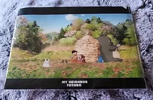 RARO! Studio Ghibli My Neighbor Totoro Art archivo transparente Hayao Miyazaki. ¡NUEVO! - Imagen 1 de 7