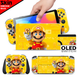 Ci-Yu-Online Super Mario Vinyl Skin Decal Screen Protector Nintendo Switch OLED