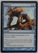 MAGIC THE GATHERING MTG 2003 BLUE MIRRODIN REGRESS INSTANT ENGLISH CARD