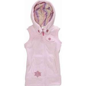 Burton Starrlight Fleece Vest Jacket Girls XL Juniors Womens S pink  - Picture 1 of 5
