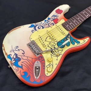 Vintage V6Mrhdx Thomas Blue Signature E-Gitarre Summer Of Love Niigata Sto - Bild 1 von 10