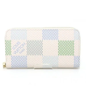 Louis Vuitton Zippy Wallet Damier Ricious Pistachio Green N40748 Round Zipper - Picture 1 of 6