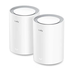 Cudy M1800 Système WiFi Maillé pour Toute la Maison, AX1800 Double Bande WiFi 6, Remplace WiFi R - Photo 1/7
