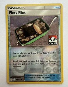 Fiery Flint 60a/70 Pokemon League Holo Promo LP - Picture 1 of 1